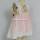 boutique baby girls dress pink WDW remake